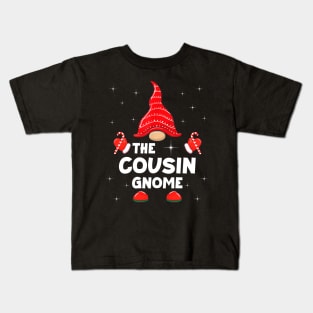 The Cousin Gnome Matching Family Christmas Pajama Kids T-Shirt